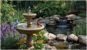 adding water features for birds adding water features for birds