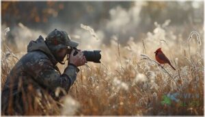 approaching birds without disturbance approaching birds without disturbance