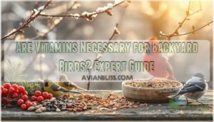 are vitamins necessary for backyard birds are vitamins necessary for backyard birds