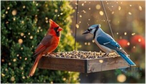 attracting cardinals and jays attracting cardinals and jays