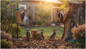 attracting woodpeckers to your yard attracting woodpeckers to your yard