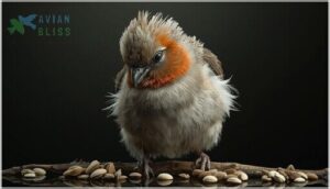 behavioral and physical changes (lethargy, weight loss) behavioral and physical changes (lethargy, weight loss)