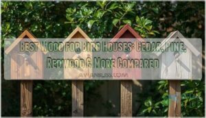 best wood for bird houses best wood for bird houses