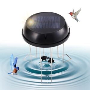 Bird Bath Solar Swing Device, B0FJ8DKK45