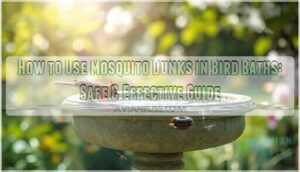 bird bath with mosquito dunks bird bath with mosquito dunks