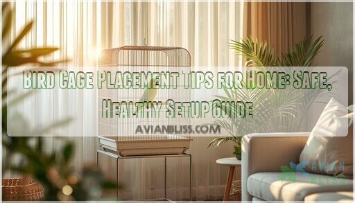 Picture of Factors to Consider When setting Up Your Bird's Cage