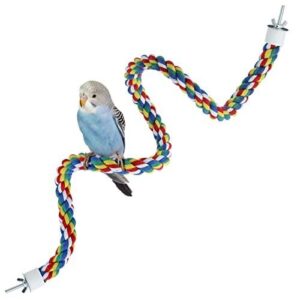 Bird Rope Perches for Parrots, B09SWMZPP3