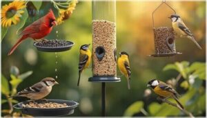 bird seed preferences by species bird seed preferences by species
