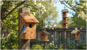 birdhouse types for common cavity nesters birdhouse types for common cavity nesters