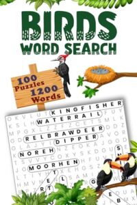 Birds Word Search: Large Print B0CR9N77CJ