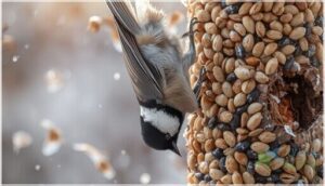 black-capped chickadee black-capped chickadee