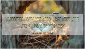 bluebirds nests and eggs bluebirds nests and eggs