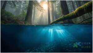 breeding and wintering areas breeding and wintering areas