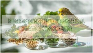 budgie species specific diet budgie species specific diet