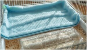 cage lining materials and setup cage lining materials and setup