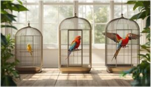 cage size and bar spacing differences cage size and bar spacing differences