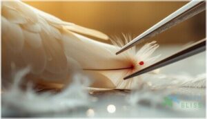 causes and risks of broken blood feathers causes and risks of broken blood feathers