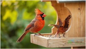 choosing the right feeders for cardinals choosing the right feeders for cardinals
