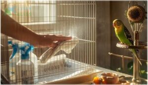 cleaning and maintaining your bird’s cage cleaning and maintaining your bird’s cage