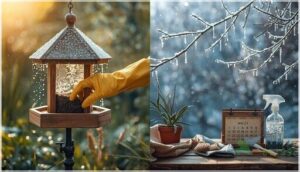 cleaning frequency by season and feeder type cleaning frequency by season and feeder type