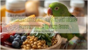 common nutrient gaps in pet birds