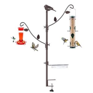 Deck Bird Feeder Pole Porch B0DKXM8HYH