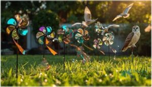 deterring birds with visual and sound methods deterring birds with visual and sound methods