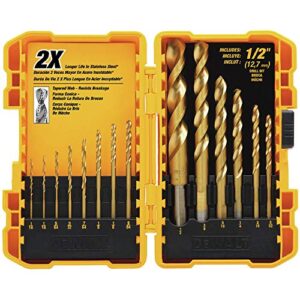 DEWALT DW1341 14 Piece Titanium Nitride B004YK66QE