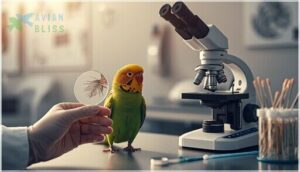 diagnosing parasitic infections in birds diagnosing parasitic infections in birds