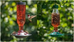 dish feeders vs. bottle feeders dish feeders vs. bottle feeders