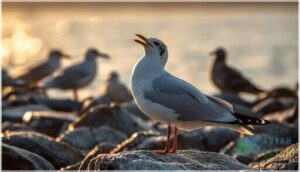 distinguishing from other gulls distinguishing from other gulls