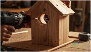 drilling entry and ventilation holes drilling entry and ventilation holes