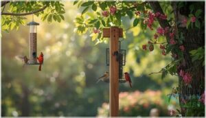 effective bird feeder placement effective bird feeder placement