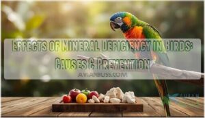 effects of mineral deficiency in birds