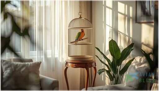 Beautiful view of Preparing Bird Cage For Outdoors Placement