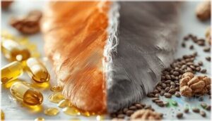 fatty acids and feather appearance fatty acids and feather appearance