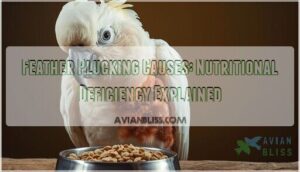 feather plucking causes nutritional deficiency feather plucking causes nutritional deficiency