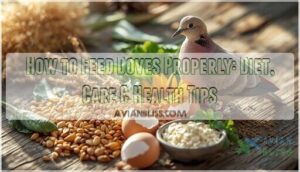 feeding doves properly feeding doves properly