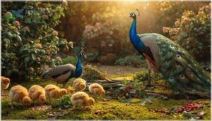 feeding peafowl at different life stages feeding peafowl at different life stages