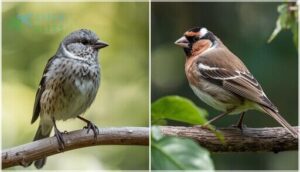 female house finch vs female purple finch female house finch vs female purple finch