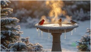 freestanding heated bird baths freestanding heated bird baths