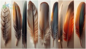 functions of different feather types functions of different feather types