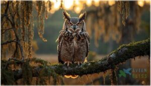 great horned owl great horned owl
