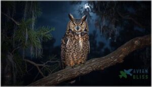 great horned owl great horned owl