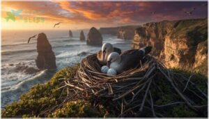 habitats and nesting of lifelong pairs habitats and nesting of lifelong pairs