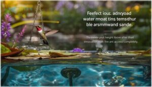 hanging feeders over water sources hanging feeders over water sources