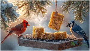 high-fat seeds and suet for winter high-fat seeds and suet for winter