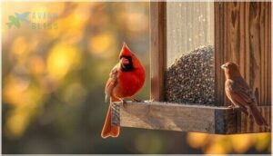 hopper feeders with large perches hopper feeders with large perches