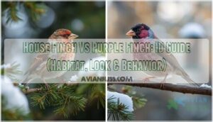 house finch vs purple finch house finch vs purple finch