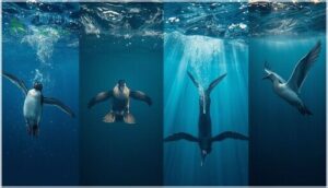 how birds swim: key techniques how birds swim: key techniques